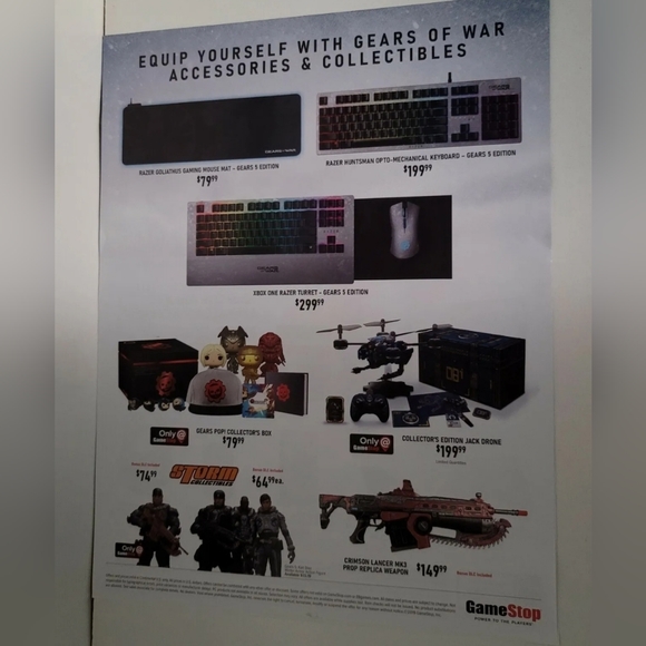 Gears 5 Promotional Material Lot - Picture 12 of 13
